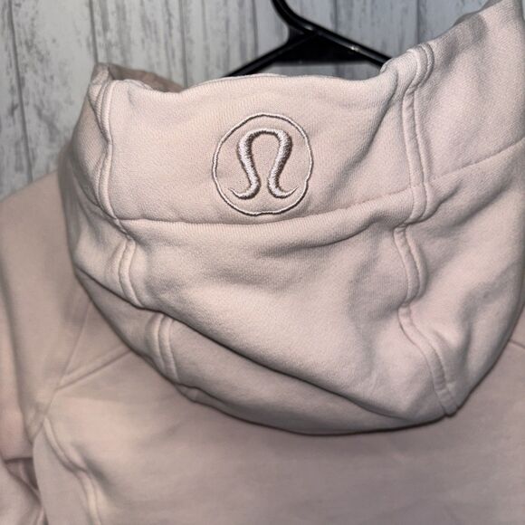 Womens Size 4 Lululemon Scuba Hoodie Pink Flaw - Picture 6 of 6